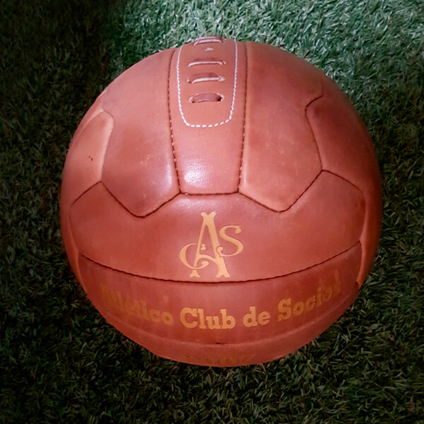 balones antiguos de futbol personalizados